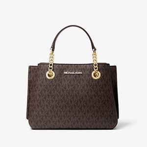 Gently used MK treagan small satchel crossbody